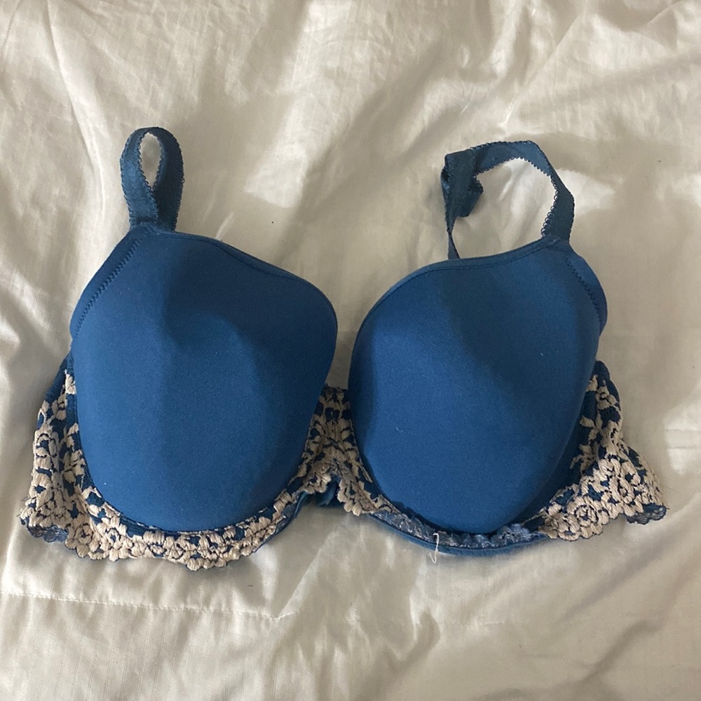 38C with padding, extremely extremely comfortable and very sexy